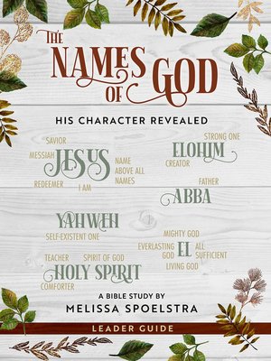 cover image of The Names of God--Women's Bible Study Leader Guide